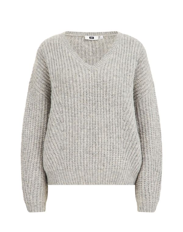 WE Fashion WE Fashion Пуловер  светлосиво