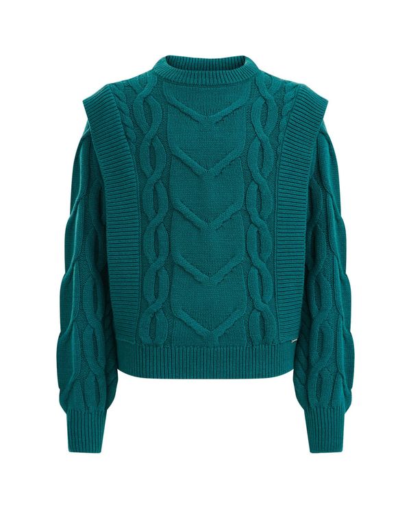 WE Fashion WE Fashion Пуловер  тъмнозелено