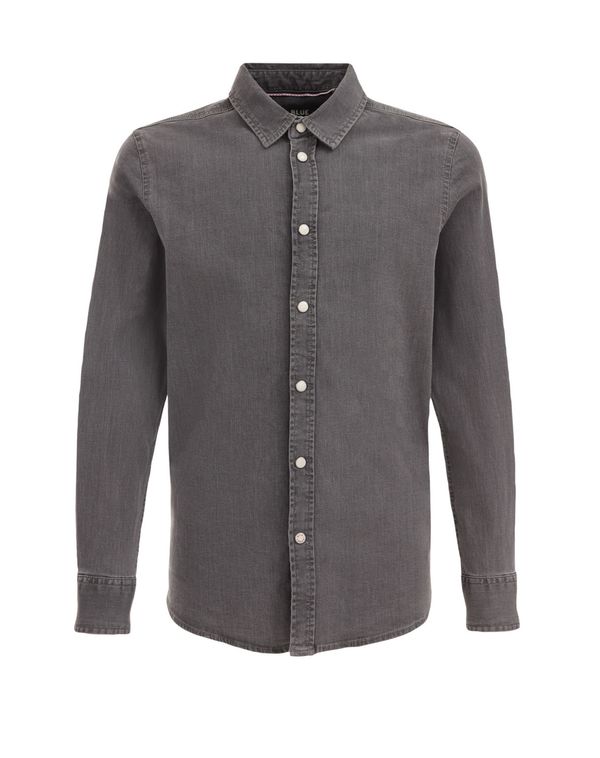 WE Fashion WE Fashion Риза  антрацитно черно