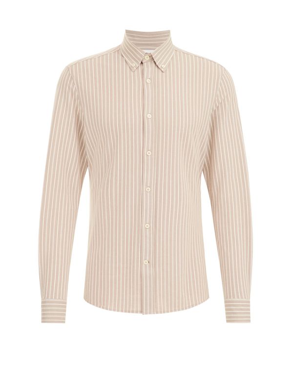 WE Fashion WE Fashion Риза  бежово / бяло