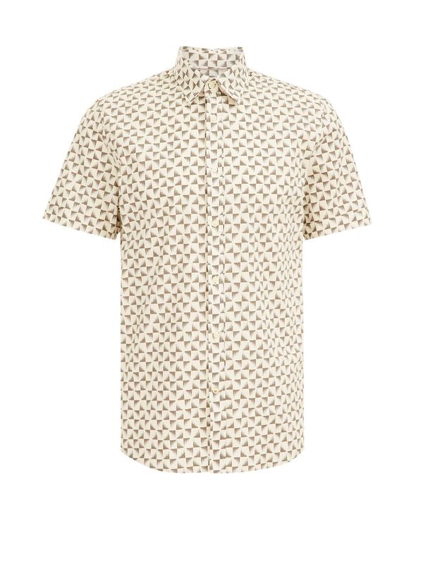 WE Fashion WE Fashion Риза  бежово / кафяво