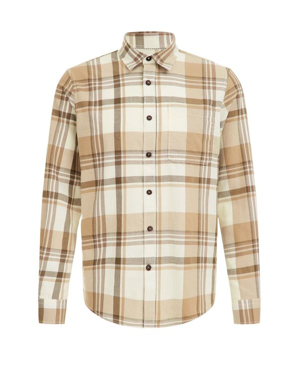 WE Fashion WE Fashion Риза  бежово / светлокафяво