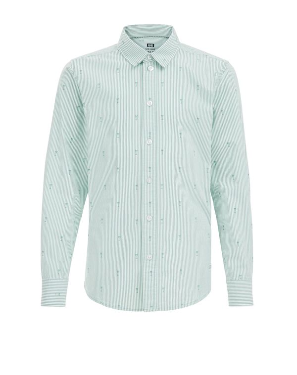 WE Fashion WE Fashion Риза  мента / пастелно зелено