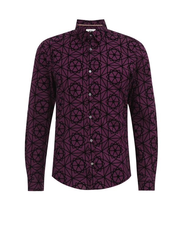 WE Fashion WE Fashion Риза  патладжан / черно