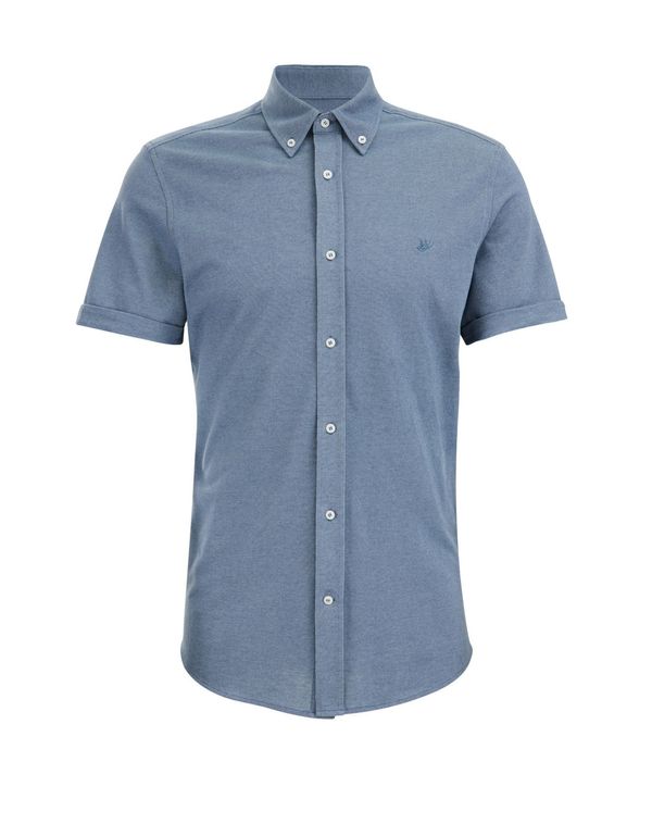 WE Fashion WE Fashion Риза  синьо / гълъбово синьо