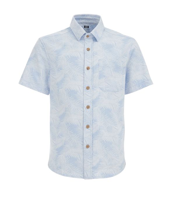 WE Fashion WE Fashion Риза  синьо / светлосиньо