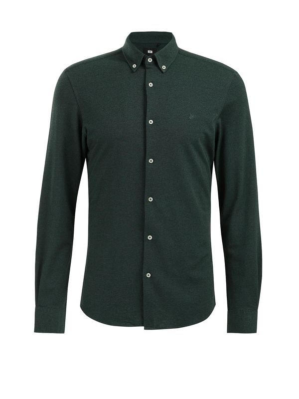 WE Fashion WE Fashion Риза  тъмнозелено