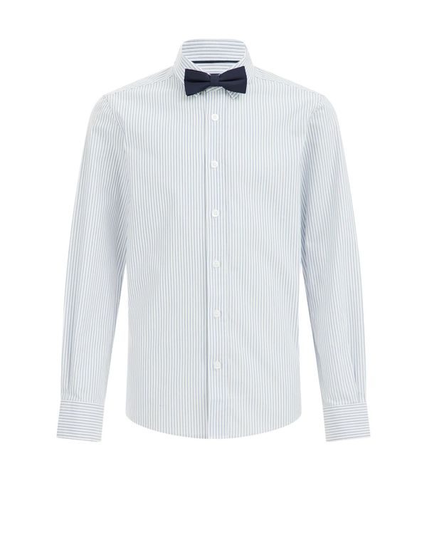 WE Fashion WE Fashion Риза  зелено / виолетов / черно / бяло