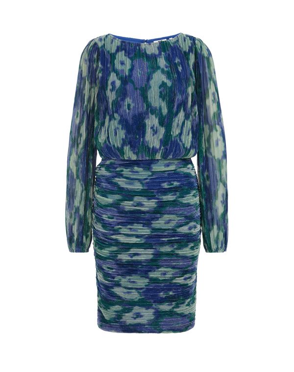 WE Fashion WE Fashion Рокля  кобалтово синьо / зелено