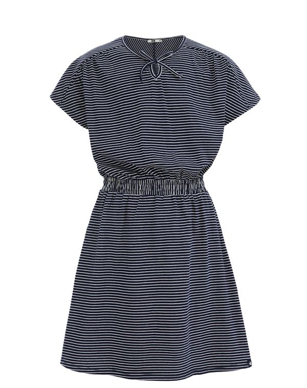 WE Fashion WE Fashion Рокля  морскосиньо / бяло