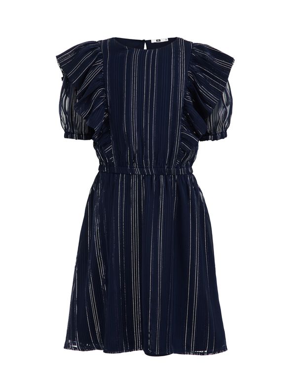 WE Fashion WE Fashion Рокля  морскосиньо / сребърно