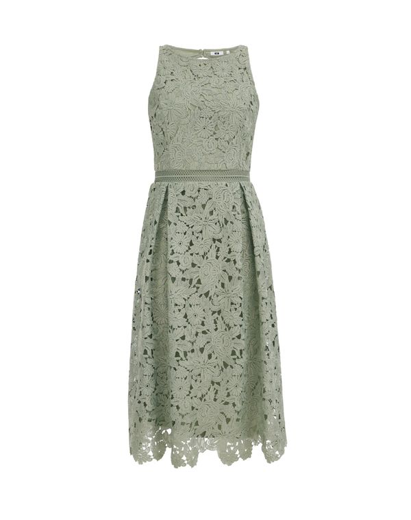 WE Fashion WE Fashion Рокля  пастелно зелено