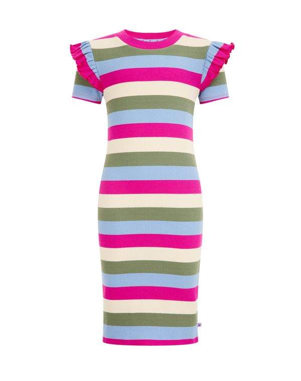 WE Fashion WE Fashion Рокля  пъстро / магента