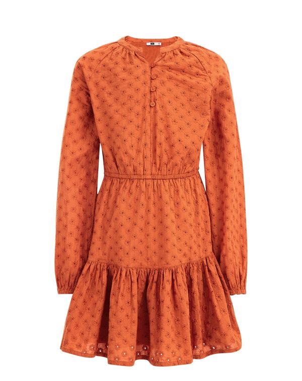 WE Fashion WE Fashion Рокля  ръждиво кафяво