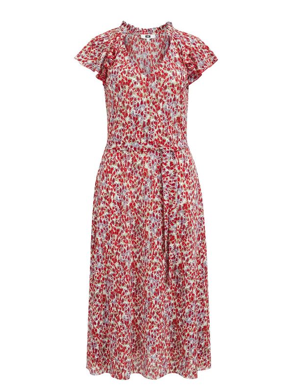 WE Fashion WE Fashion Рокля  синьо / зелено / червено / бяло