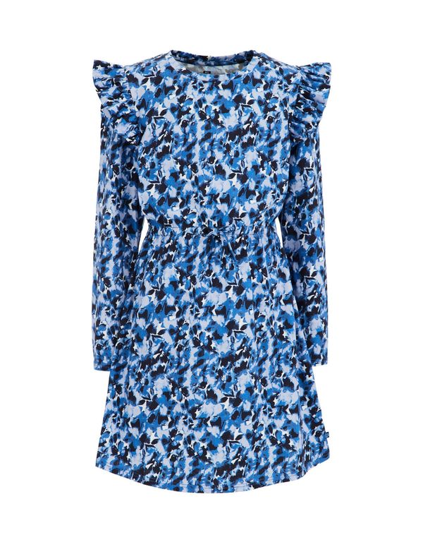 WE Fashion WE Fashion Рокля  светлосиньо / тъмносиньо / черно / бяло