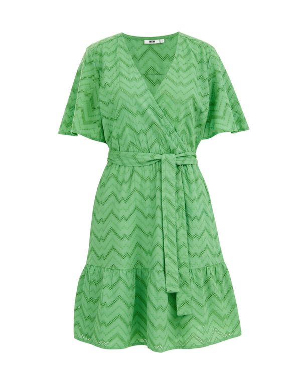 WE Fashion WE Fashion Рокля  светлозелено