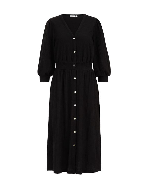 WE Fashion WE Fashion Рокля тип риза  черно