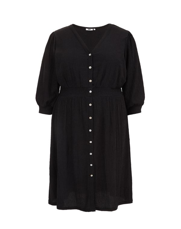 WE Fashion WE Fashion Рокля тип риза  черно