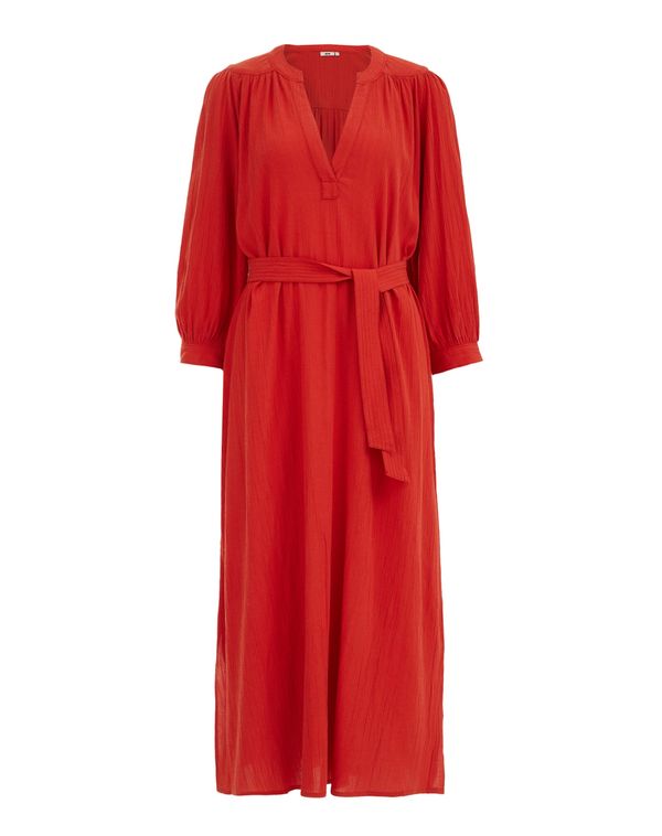 WE Fashion WE Fashion Рокля тип риза  ярко червено