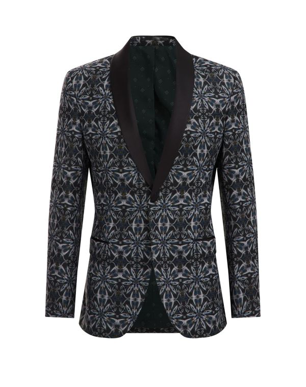 WE Fashion WE Fashion Сако  черно / бяло