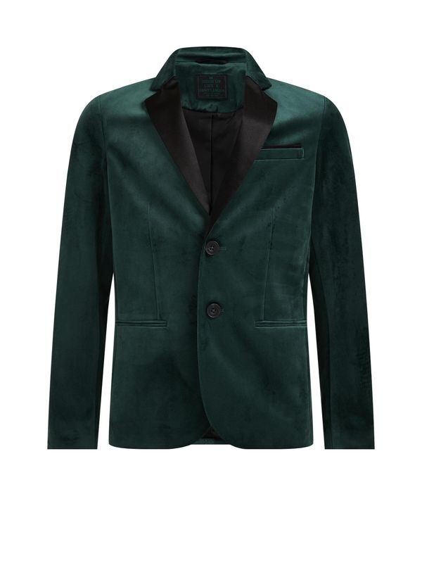 WE Fashion WE Fashion Сако  тъмнозелено / черно