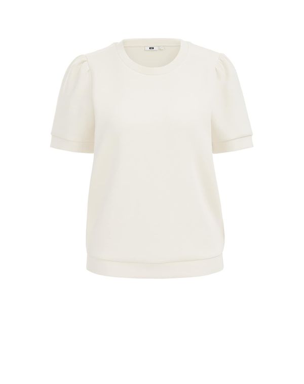 WE Fashion WE Fashion Суичър  бял памук