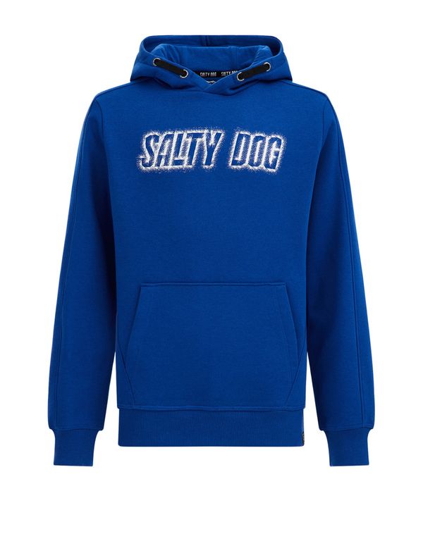 WE Fashion WE Fashion Суичър  кобалтово синьо / бяло