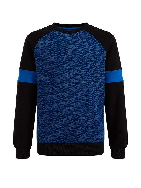 WE Fashion WE Fashion Суичър  нощно синьо / кралско синьо