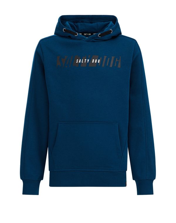 WE Fashion WE Fashion Суичър  сиво / петрол / бяло