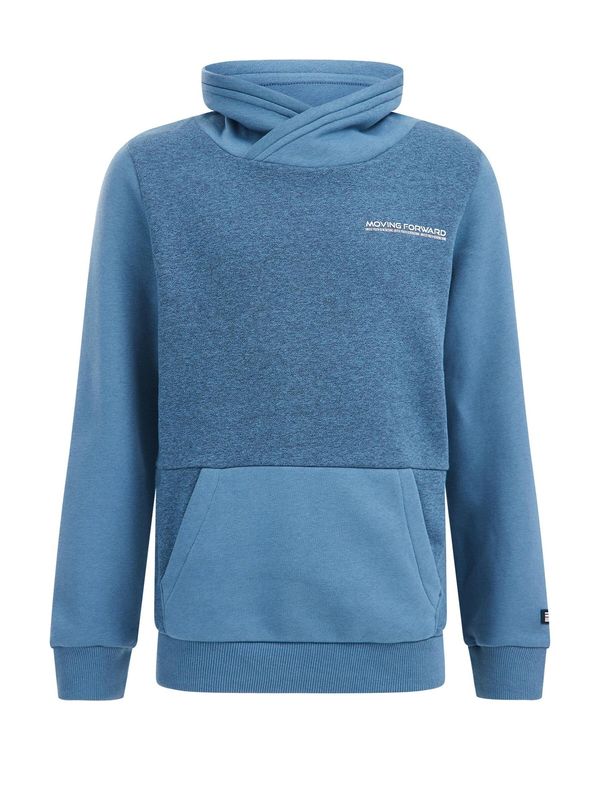 WE Fashion WE Fashion Суичър  светлосиньо / петрол / бяло