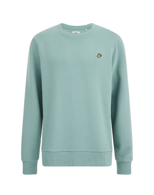 WE Fashion WE Fashion Суичър  жълто / пастелно зелено / черно