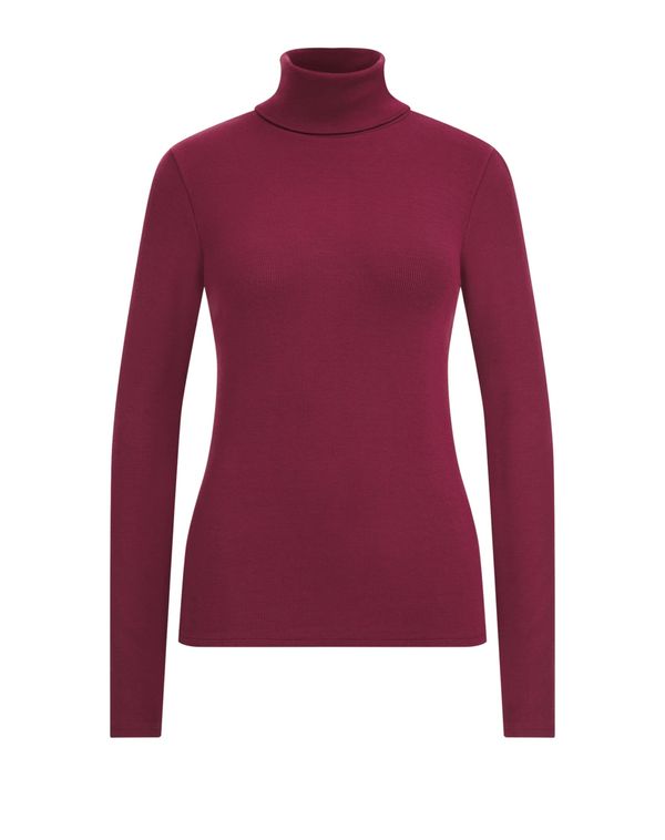 WE Fashion WE Fashion Тениска  бургундово червено