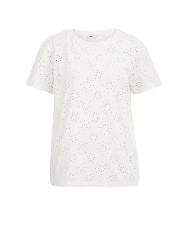 WE Fashion WE Fashion Тениска  бяло