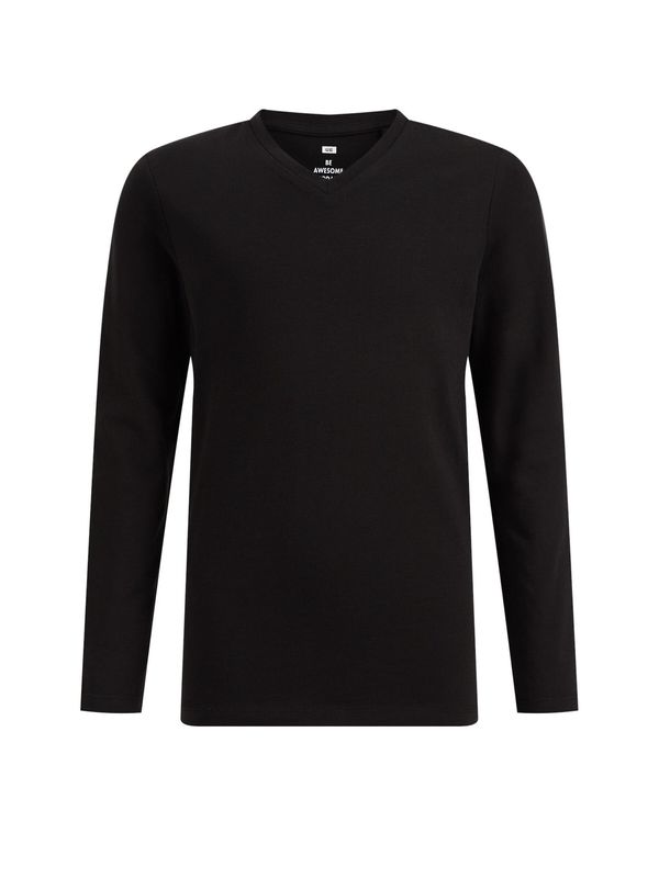 WE Fashion WE Fashion Тениска  черно