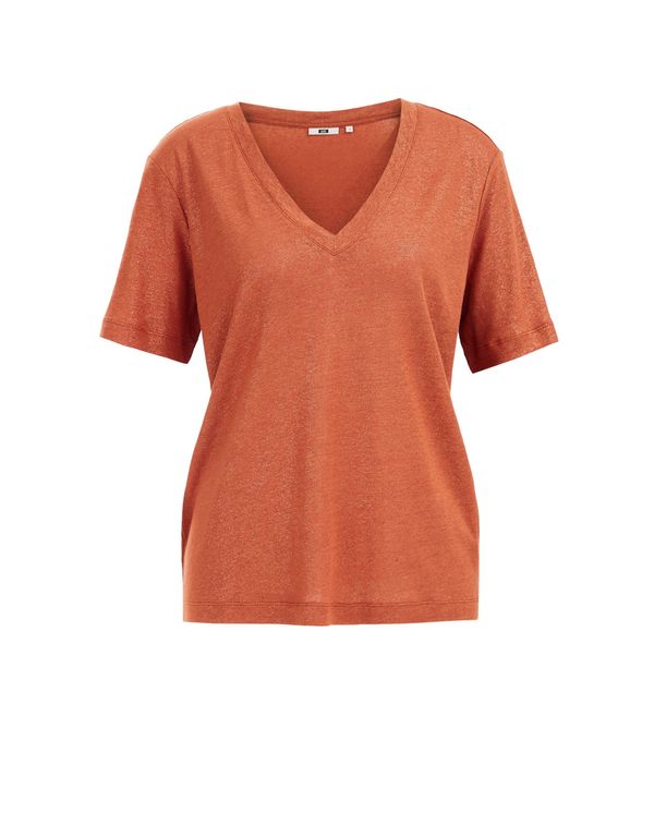 WE Fashion WE Fashion Тениска  кафяво