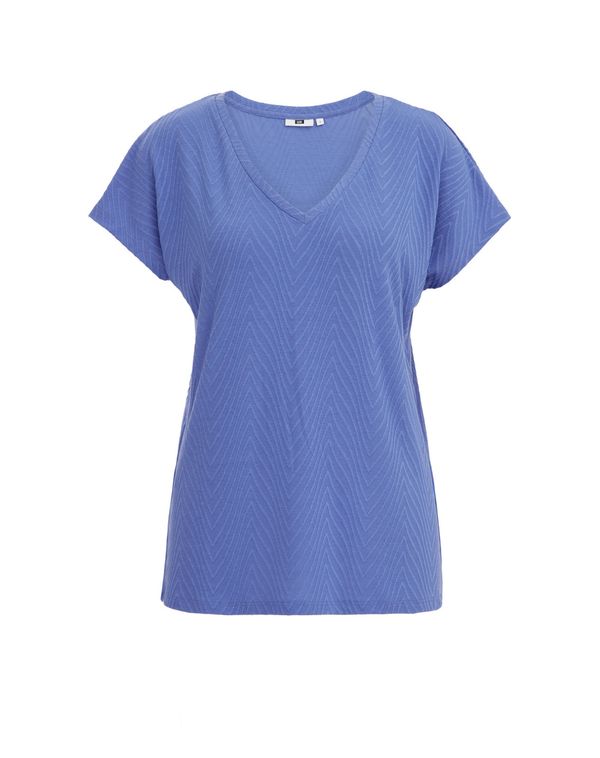 WE Fashion WE Fashion Тениска  лазурно синьо