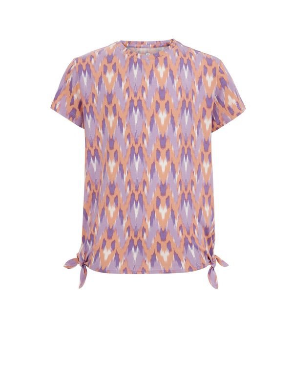 WE Fashion WE Fashion Тениска  лилав / пъстро