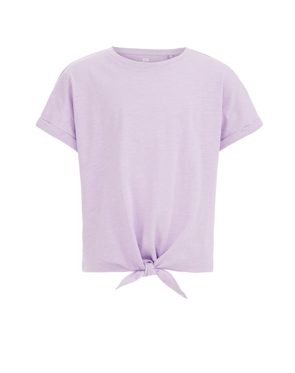 WE Fashion WE Fashion Тениска  лилав / светлолилаво