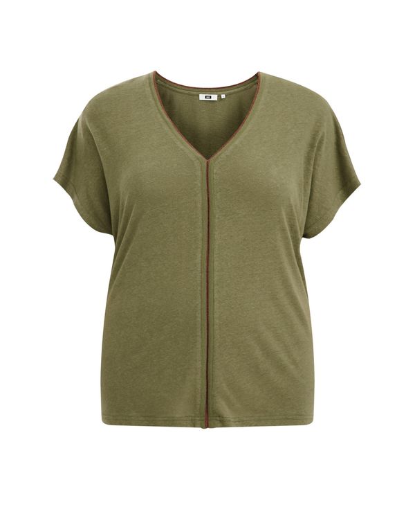 WE Fashion WE Fashion Тениска  маслина