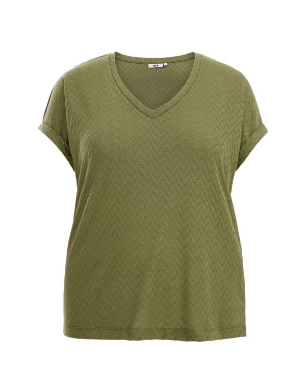 WE Fashion WE Fashion Тениска  маслина