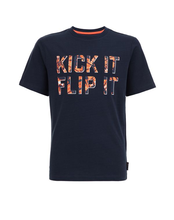 WE Fashion WE Fashion Тениска  морскосиньо / пъстро