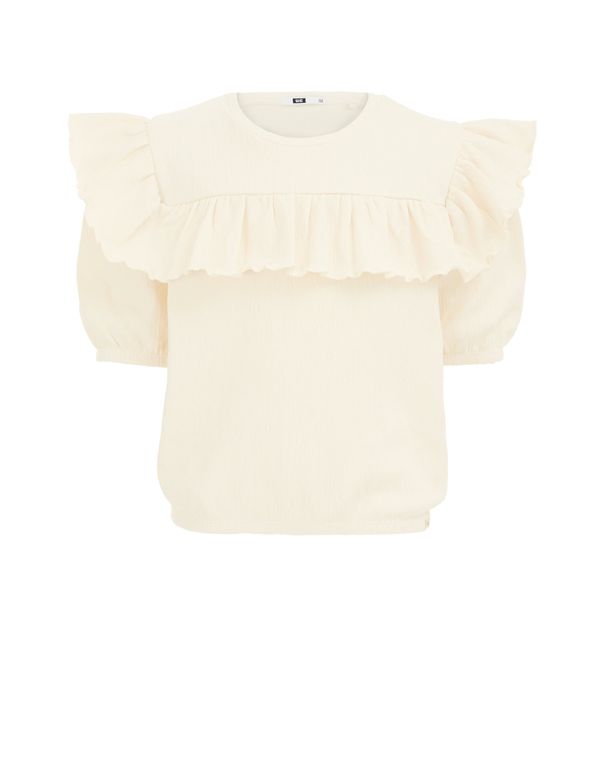 WE Fashion WE Fashion Тениска  мръсно бяло