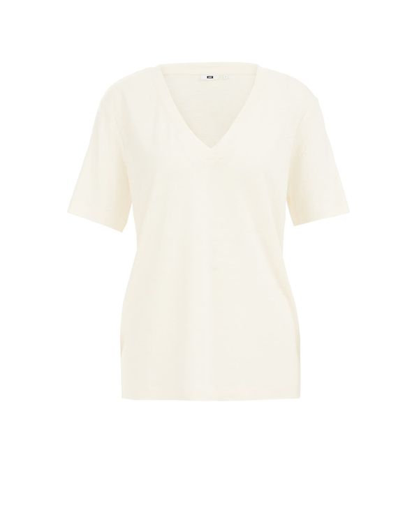 WE Fashion WE Fashion Тениска  мръсно бяло