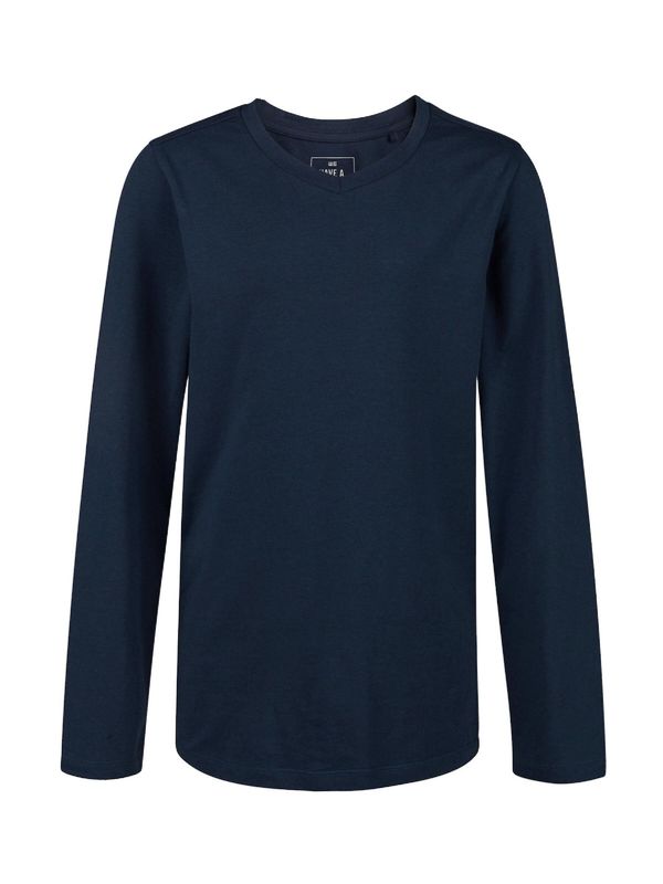 WE Fashion WE Fashion Тениска  нейви синьо