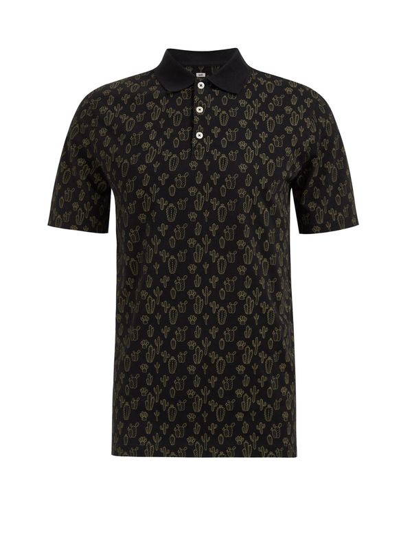 WE Fashion WE Fashion Тениска  нощно синьо / горчица