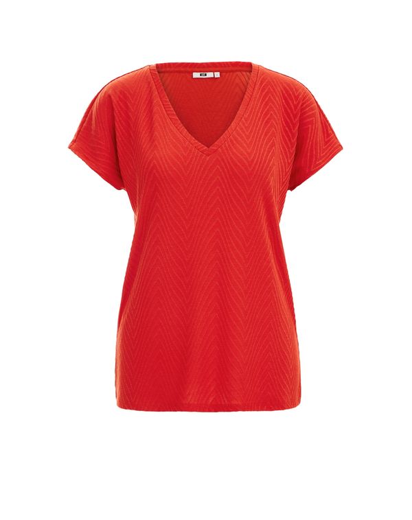 WE Fashion WE Fashion Тениска  огнено червено