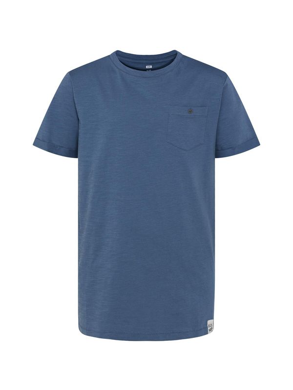 WE Fashion WE Fashion Тениска  синьо / черно / бяло