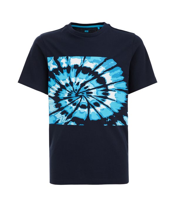 WE Fashion WE Fashion Тениска  синьо / нейви синьо / аквамарин / бяло