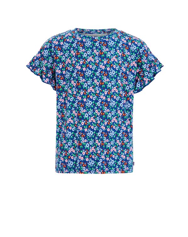 WE Fashion WE Fashion Тениска  синьо / зелено / розово / червено